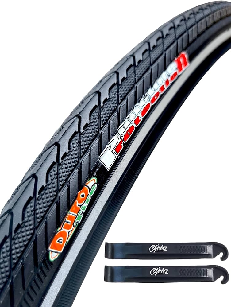 Duro Tyre - 700 x 32C - Reflective strip - puncture resistant - freedommachine
