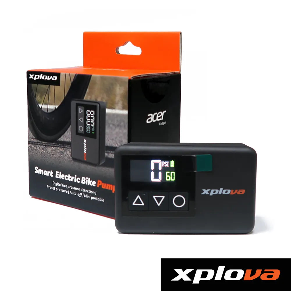 XPLOVA Smart Electric Bike Pump - freedommachine