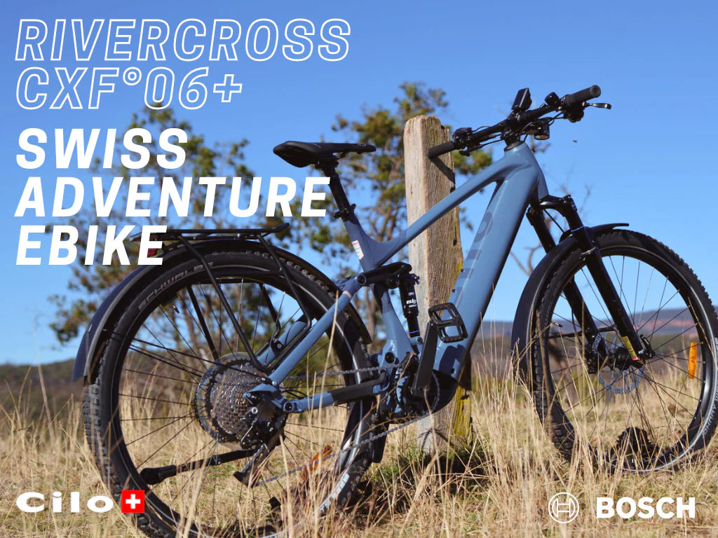 swiss Cilo RIVERCROSS CXF°06+ Full Suspension Trail eBike