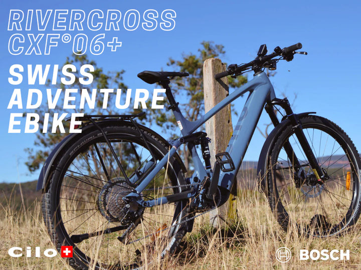 swiss Cilo RIVERCROSS CXF°06+ Full Suspension Trail eBike