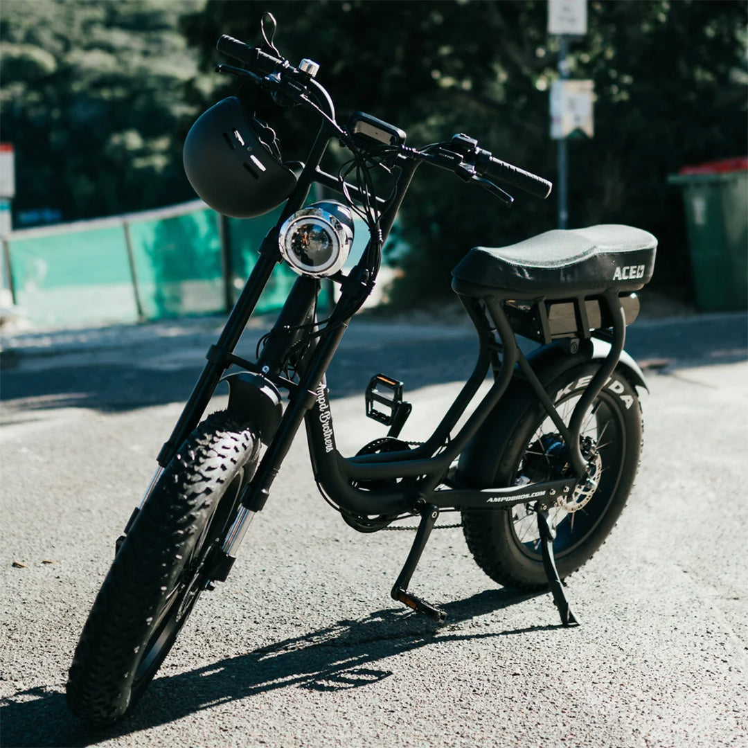 AMPD BROS ACE-S STEP THROUGH 500W Freedom Machine Byron Bay