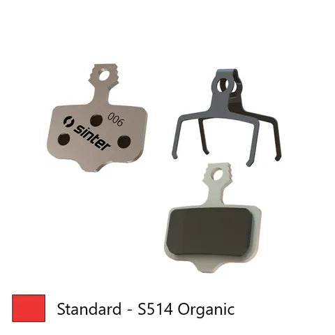 BRAKE DISC PADS - MTB & ROAD PREMIUM, RED, Avid | Sram | Trickstuff Elixir 9, 7, 5, 3, 1 | CR | CR Mag | R | XX | XO - freedommachine