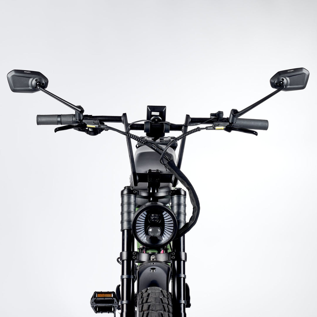 eBike mirrors for Flight Risk electric bikes with our eBike accessories range available now.