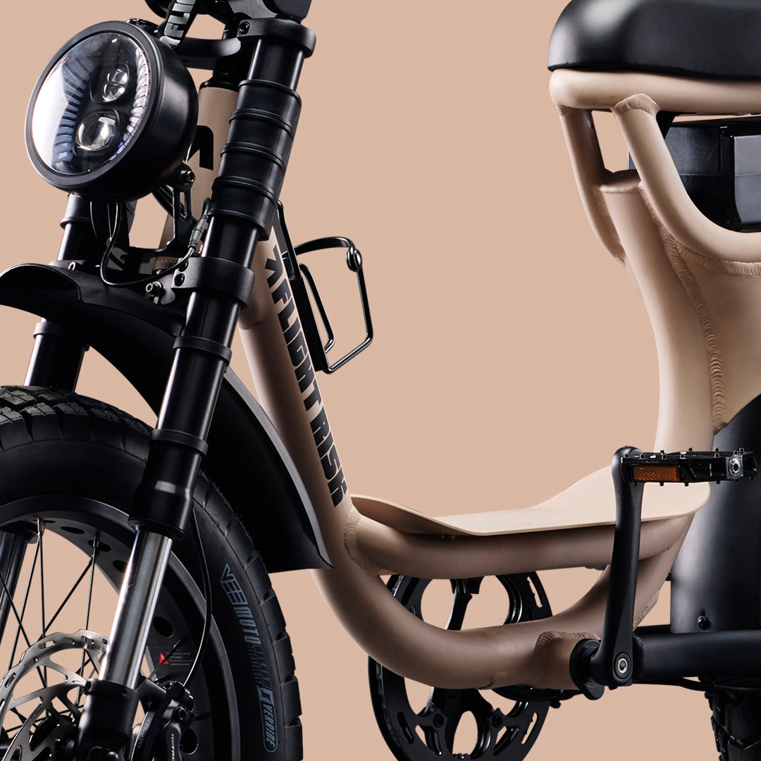 Champagne electric bike from Flight Risk Australia