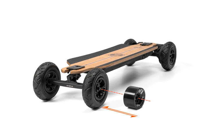 GTR BAMBOO ELECTRIC SKATEBOARD 2 IN 1 SERIES 2 - freedommachine
