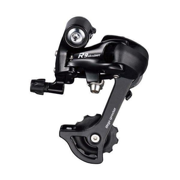 MICROSHIFT REAR DERAILLEUR - R9 RD-R43M - 2 X 9/10 SPEED - MEDIUM CAGE - 11-34T (SHIMANO ROAD) - freedommachine