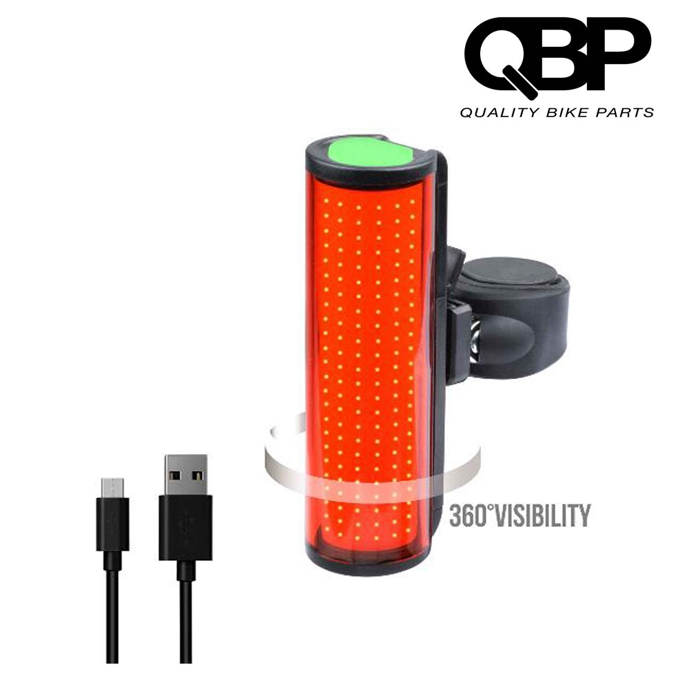 QBP Rear Light - Rear Stealth - 100 Lumens - freedommachine