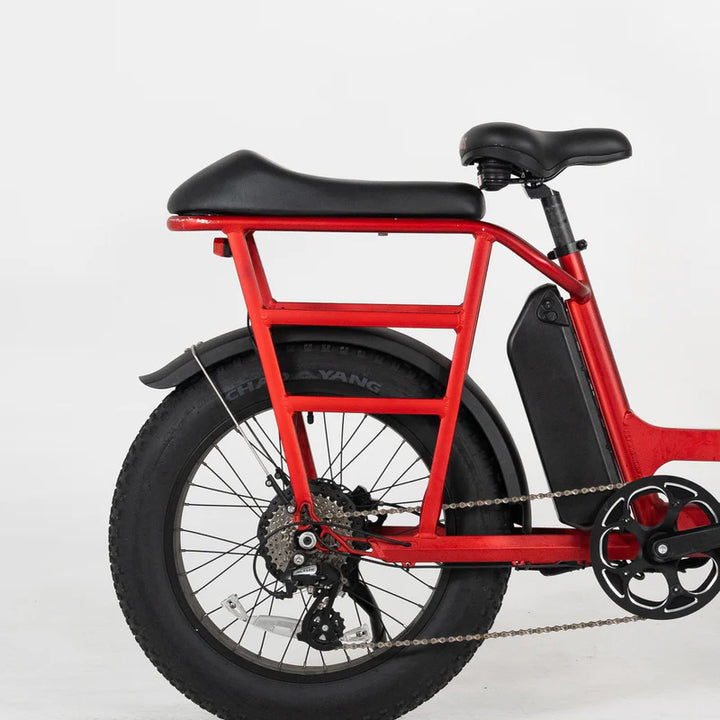 Vamos Rear Passenger Seat + Foot Pegs Attachment for Amigo - freedommachine