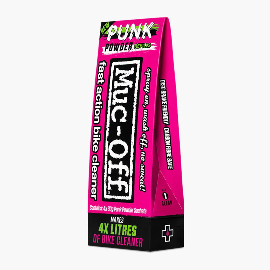 MUC OFF - Punk Powder, 4 x 30g and 1x Aluminum Bottle - freedommachine