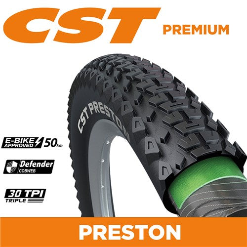 CST Tyre 27.5 x 2.35 Preston - CobWeb 3mm Layer - freedommachine