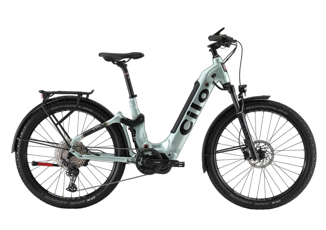 SWISS Cilo RIVERTOUR CTFL°06 Full-Suspension Step-Through eBike