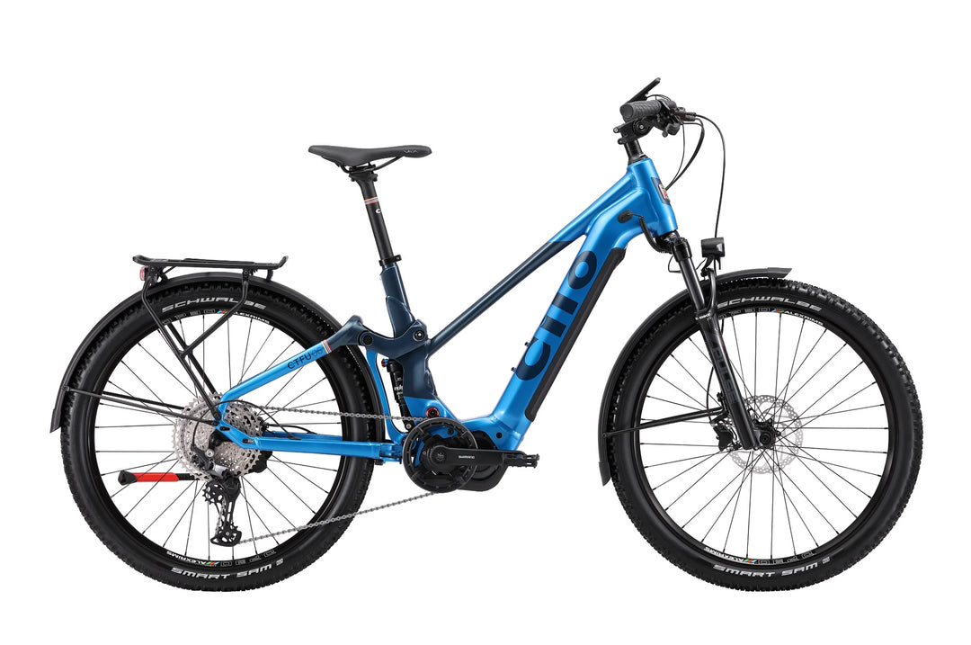 SWISS - Cilo RIVERTOUR CTFU°06 Full-Suspension Step-Through eBike