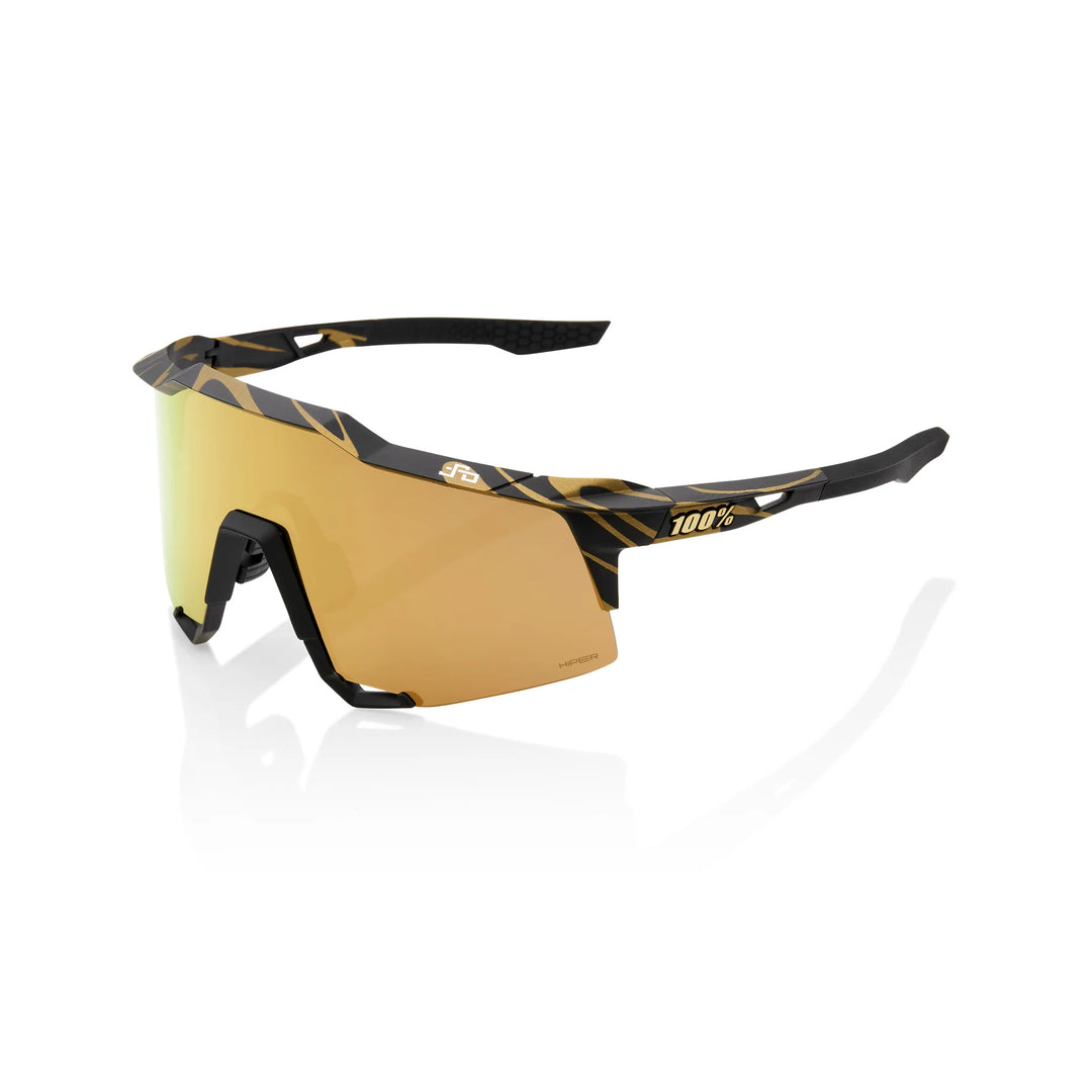 Freedom Machine Byron Bay 100% Speedcraft - Peter Sagan LE Metallic Gold Flake HiPER GoldMirror Lens