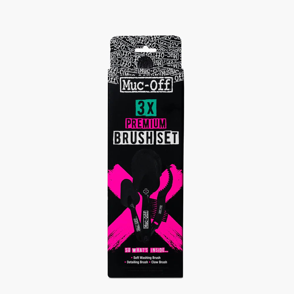 MUC OFF - 3x premium brush kit - freedommachine