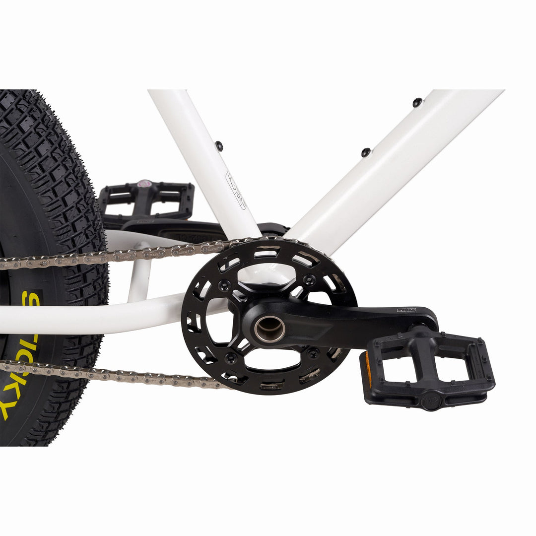 ZOOPER Spark White crankset