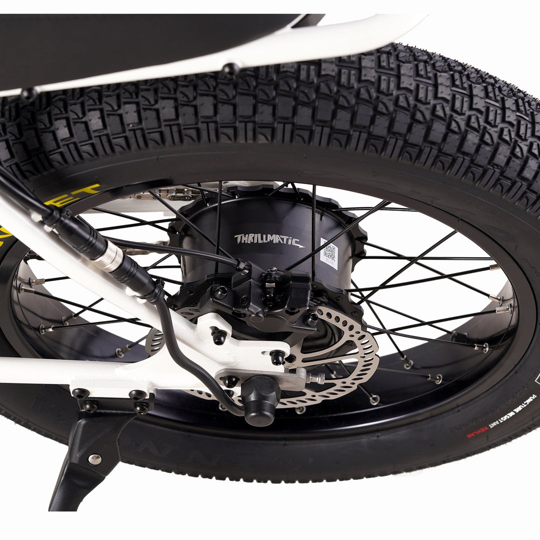 ZOOPER Spark White rear brake