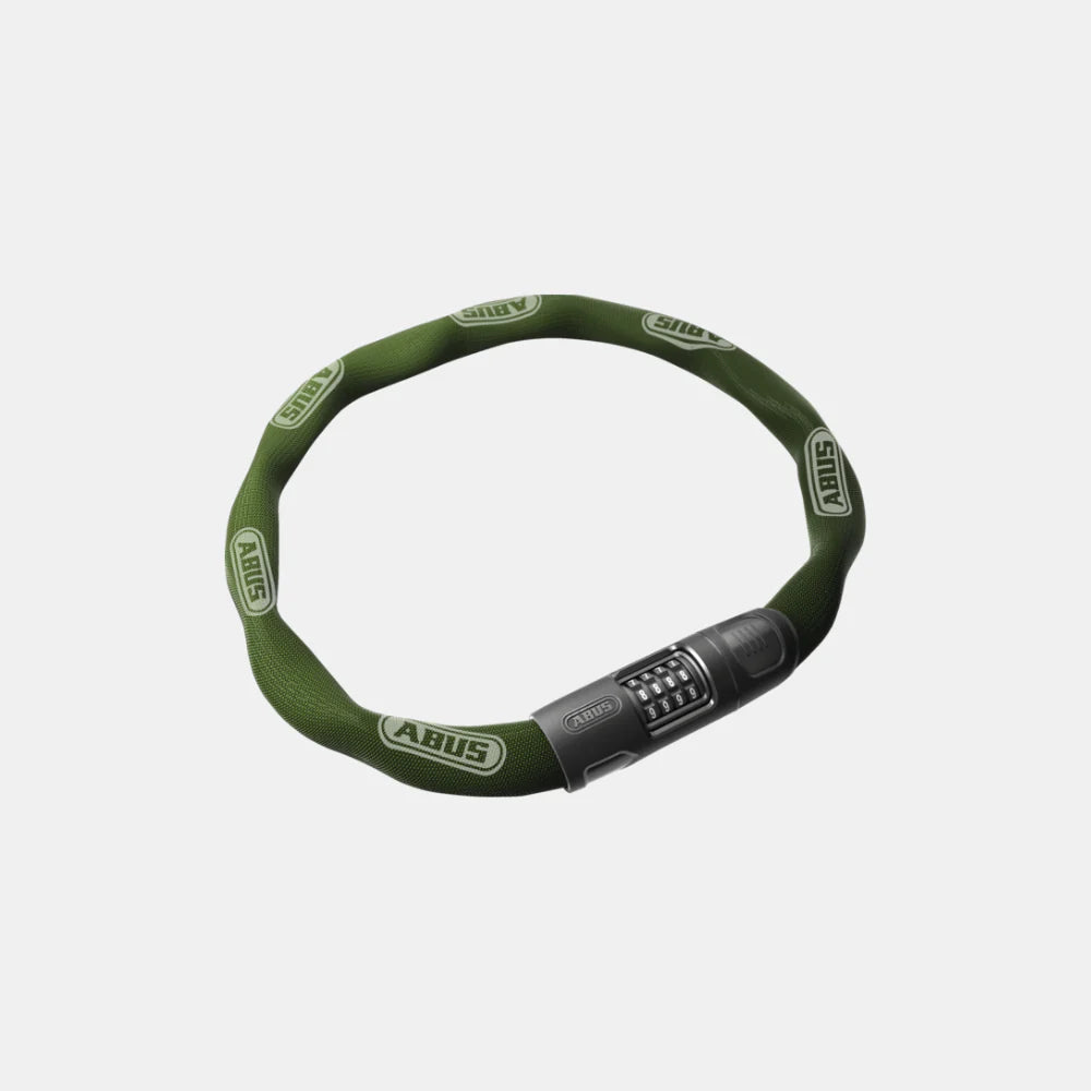 Abus 8808C Combo Chain Bike / Scooter Lock | 85cm | Jade Green - freedommachine