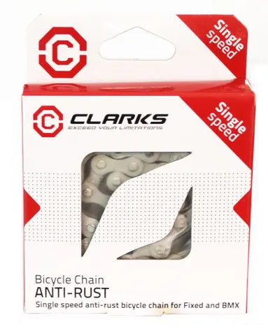 CLARKS - CHAIN - Single Speed -  Anti Rust - w/Connect Link - freedommachine