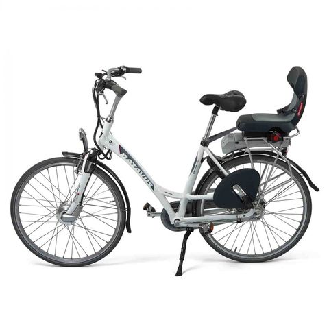 GUPPY JUNIOR - CHILD BIKE SEAT, DARK GREY, FOR KIDS UP TO 35KG - freedommachine