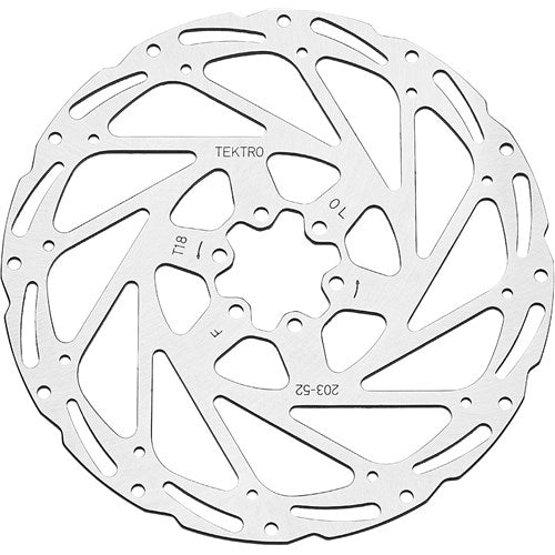 TEKTRO Rotor 203mm - TR-52 Anti-vibration Rotor for 2 Piston Caliper - 1.8mm - freedommachine